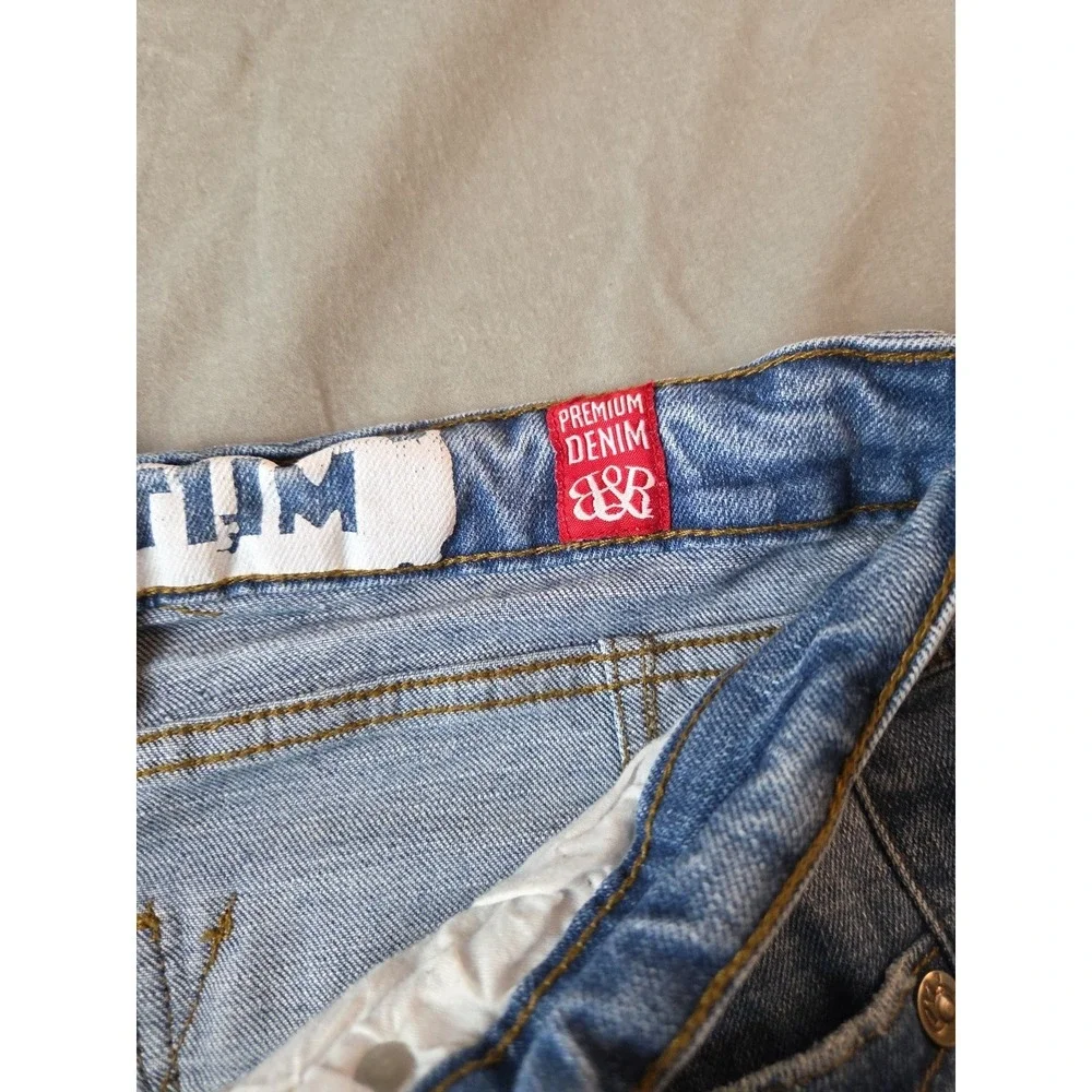Beat & Rhythm Men's Premium Denim Jean Shorts Distressed‎ Blue Sz 32 Jorts